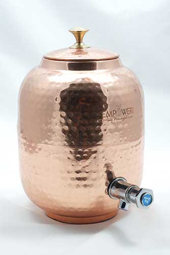4ltr Copper Urn
